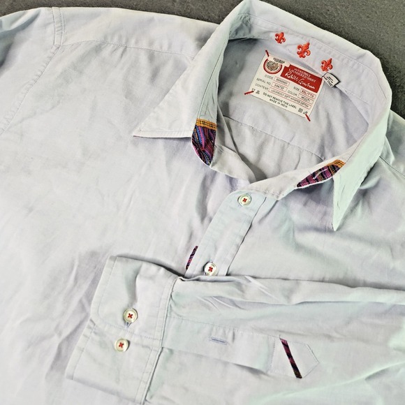 Robert Graham Other - Robert Graham Freshly Laundered Shirt Sz XXL Light Blue Long Sleeve Button Up